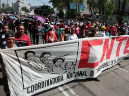 Se prevé que los manifestantes marchen por Paseo de la Reforma, avenida Juárez, 5 de Mayo y el Circuito del Zócalo capitalino. NTX / ARCHIVO