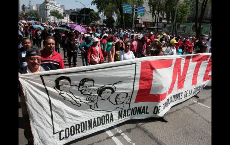 Se prevé que los manifestantes marchen por Paseo de la Reforma, avenida Juárez, 5 de Mayo y el Circuito del Zócalo capitalino. NTX / ARCHIVO