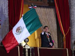 Peña Nieto realizará la ceremonia del grito en Palacio Nacional como es tradicional cada año. NTX / ARCHIVO