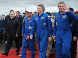 El presidente destacó que no todos los países tienen la posibilidad de enviar astronautas al espacio. EFE /