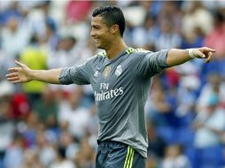 Cristiano Ronaldo supera lo que Raúl hizo en 550 partidos, sólo con 203 encuentros. EFE / A. Dalmau