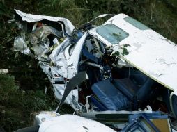 Autoridades investigan las causas del accidente, ya que en el momento del desplome las condiciones meteorológicas eran buenas. EFE / L. Noriega