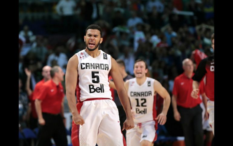 En el último minuto, Cory Joseph firmó la victoria canadiense por la mínima ventaja. EFE / J. Méndez