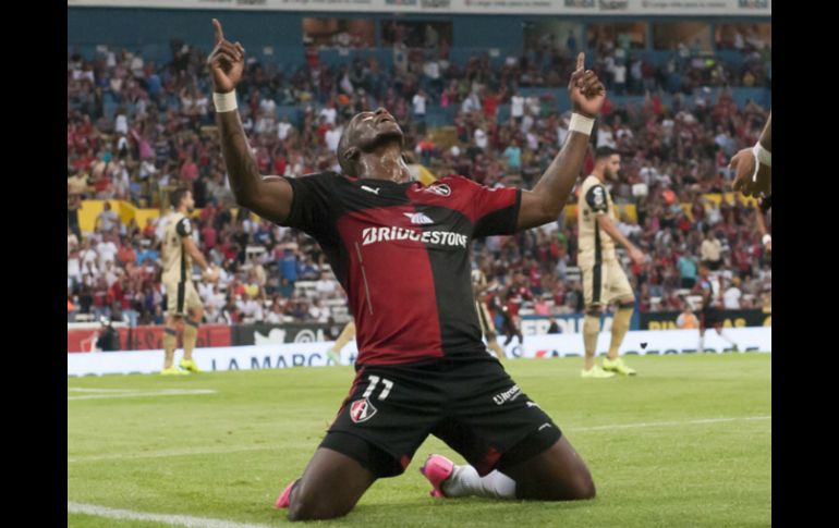 Al minuto 13, Franco Arizala cayó bocas al meter el primer gol y poner a los zorros al frente. MEXSPORT / A. Macías