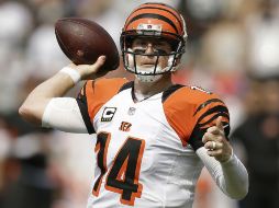 Andy Dalton pasó para 269 yardas y dos anotaciones. AP / B. Margot