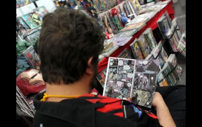 La Feria estará dividida en secciones que van del comic a la novela gráfica, la caricatura política, manga y novela gráfica. EL INFORMADOR / A. Hinojosa