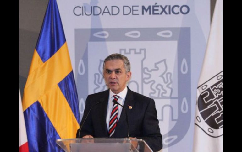 Miguel Ángel Mancera dijo que no se adquirirá ningún vehículo que no sea destinado para necesidades sustantivas. NTX / ARCHIVO