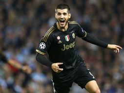 Álvaro Morata marcó con un soberbio zurdazo el definitivo 1-2. AP / J. Super