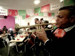 La celebración estuvo amenizada por el Mariachi San Patricio. NTX / J.C. Rojas