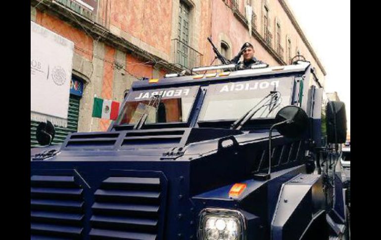 El Comisionado General de la Policía Federal, Enrique Francisco Galindo Ceballos, encabezará el desfile del contingente federal. TWITTER / @PoliciaFedMx