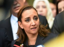 La canciller mexicana, Claudia Ruiz Massieu pidió que se presentara una advertencia de viaje. AFP / M. El-Shahed