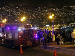 El terremoto de 8 grados provocó alerta de tsunami en las costas chilenas. EFE / R. Zamora