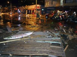 El temblor en Chile afectó hoy a gran parte de su territorio, dejando a varios lesionados. AP / P. Ovalle