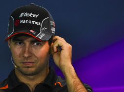 'Checo' Pérez lleva buen ritmo y está confiado en que hará un buen papel. AFP / M. Rasfan