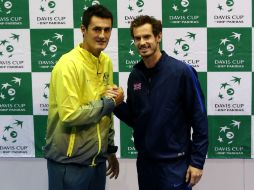 Andy Murray y Thanasi Kokkinakis chocarán este viernes. AP / S. Heppell