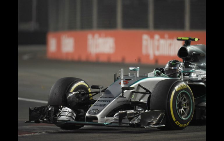 Nico quiere desafiar a Hamilton en el liderato del Mundial. AFP / M. Rasfan