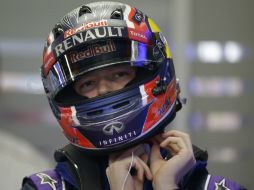 Kvyat fue el más efectivo en el trazado urbano nocturno de Marina Bay. AP / M. Baker