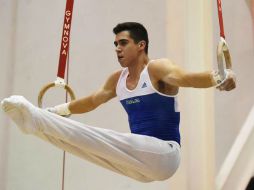 Para este sábado Daniel Corral buscará el podio en la final de piso y el domingo lo hará en la final de anillos. TWITTER / @CONADE