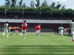 El partido se realizó en la cancha del Estadio Tres Marzo. TWITTER / @FCTecos