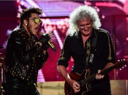 A 30 años de su primera visita a Rock in Rio, Queen sigue emocionando a sus fanáticos, Adam Lambert sustituye a Freddie Mercury. AFP / C. Simon