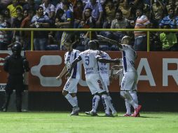 Con la victoria, Pachuca rompió una racha de seis partidos sin ganar y llegó a 10 unidades. MEXSPORT / E. Serrato