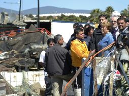 La mandataria asegura que se están coordinando las labores para avanzar hacia la reconstrucción. EL INFORMADOR / ARCHIVO