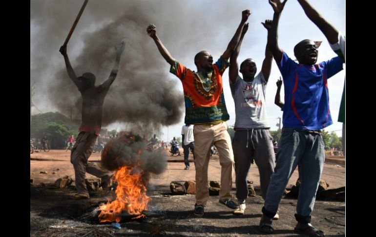 La nación africana ha vivido brotes de violencia desde el golpe de estado. AFP / S. Kambou