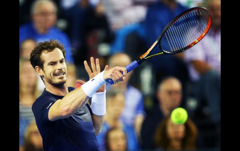 El británico Andy Murray podría estar ausente del torneo Masters para prepararse para la final de la Copa Davis ante Bélgica. EFE / I. Macnicol