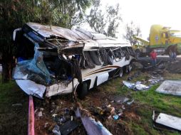 El accidente ocurrió alrededor de las 07:00 horas de este martes. SUN / H. García