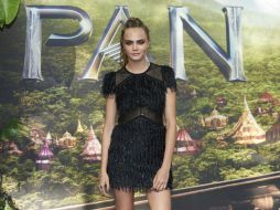 Cara participa en la película, cuyo estreno se llevó a cabo en Londres. AFP / ARCHIVO