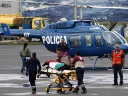 El viernes pasado llegó al DF el avión presidencial con los seis heridos mexicanos del ataque y familiares de las víctimas. SUN / ARCHIVO