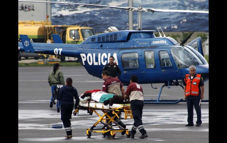 El viernes pasado llegó al DF el avión presidencial con los seis heridos mexicanos del ataque y familiares de las víctimas. SUN / ARCHIVO