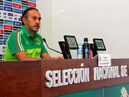 Gutiérrez descartó sentir algún tipo de presión por este torneo. TWITTER / @miseleccionmx