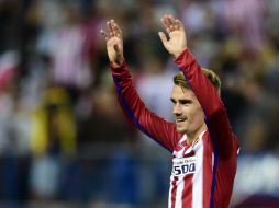 El Atleti quiso sentenciar por medio de Griezmann al 76. AFP / J. Soriano