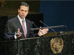 El Mandatario mexicano también está programado para participar en otros actos dentro de la ONU. EFE / AR