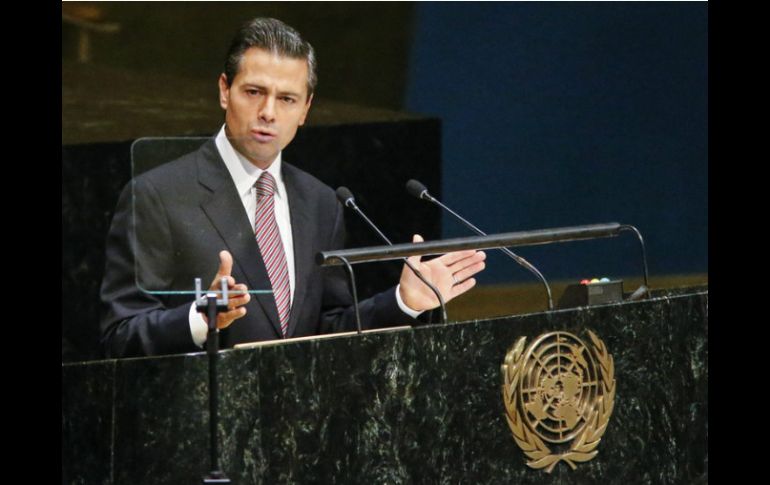 El Mandatario mexicano también está programado para participar en otros actos dentro de la ONU. EFE / AR