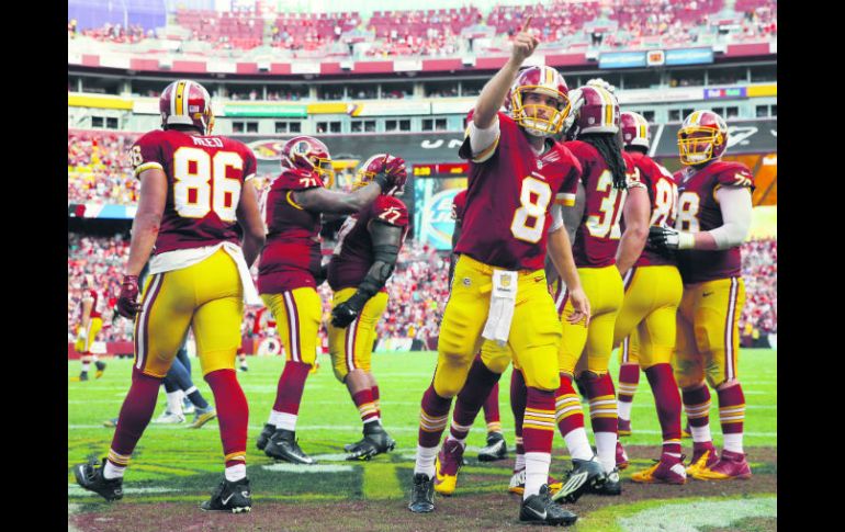 Washington arrancó la temporada 2015 con una derrota ante los Delfines y una victoria frente a los Carneros. AP / P. Semansky