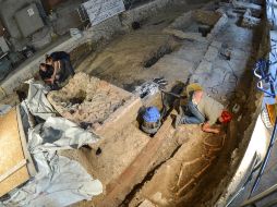 La búsqueda ha tenido lugar en la capilla del complejo conventual de Santa Úrsula, en el centro de Florencia. AFP / A. Solaro