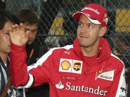 El piloto de Ferrari se mostró entusiasmado con el circuito. AP / R. Griffith