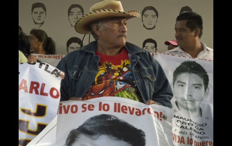 Padres de las víctimas buscan una unidad que investige y busque a los desaparecidos, y dos, que indague cuestiones internas. AFP / A. Estrella