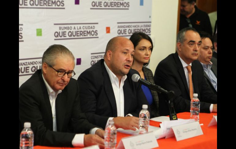 El próximo alcalde de Guadalajara presentó a su equipo a una semana de tomar posesión. EL INFORMADOR / R. Tamayo