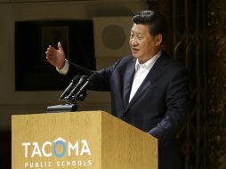 Xi Jinping sostuvo varias reuniones por dos días en Seattle. AP / E. Thompson