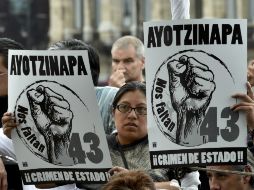 Solicitarán a la PGR las conclusiones a las que llegó y que fueron presentadas como verdad históricas. AFP / Y. Cortez