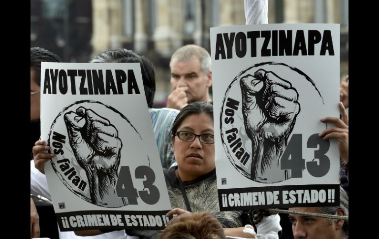 Solicitarán a la PGR las conclusiones a las que llegó y que fueron presentadas como verdad históricas. AFP / Y. Cortez