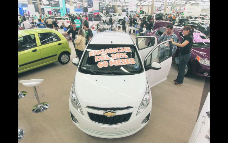 En la doceava edición de Expo Auto esperan vender más de 500 vehículos. EL INFORMADOR / ARCHIVO