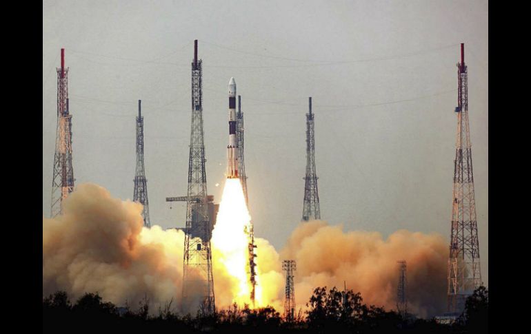 El Astrosat, de 1.513 kilogramos, tiene como misión 'hacernos comprender de manera más detallada el Universo'. EFE / Indian Space