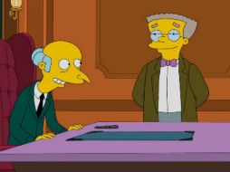 Smithers por fin dará a conocer sus preferencias sexuales a su jefe Burns. ESPECIAL / fxx.com