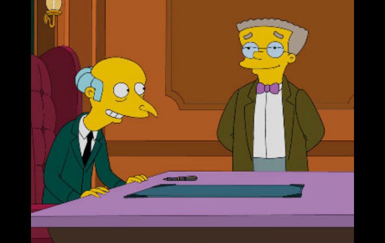 Smithers por fin dará a conocer sus preferencias sexuales a su jefe Burns. ESPECIAL / fxx.com