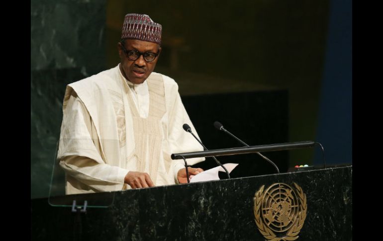 En su intervención ante la ONU, Buhari detalla los avances que han tenido en la expulsión de islamistas de sus feudos. EFE / M. Campbell