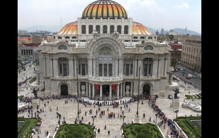 El Palacio de Bellas Artes ha albergado en sus muros al Arte. NTX / ARCHIVO